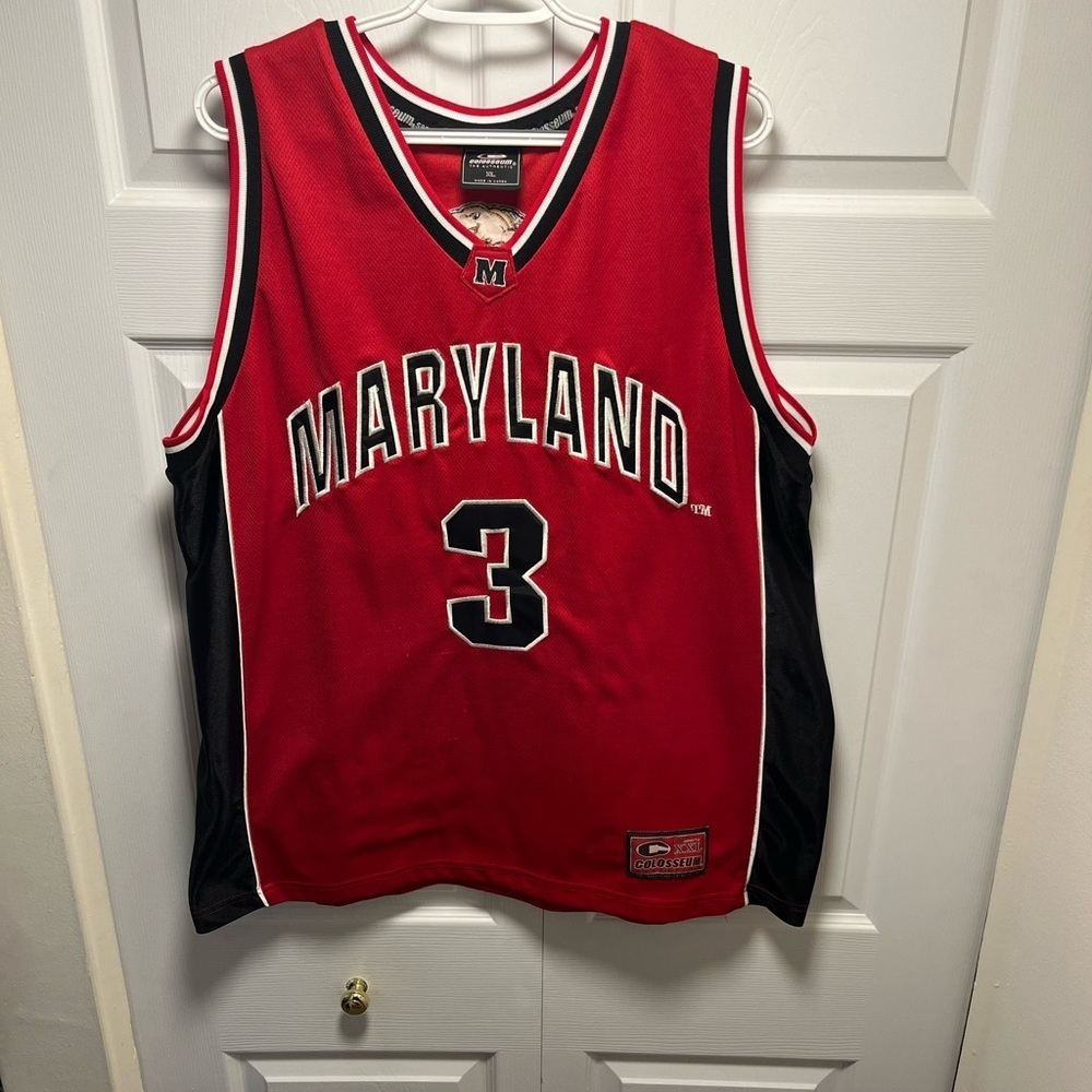 Vintage Colosseum Maryland Terrapins Basketball Jersey